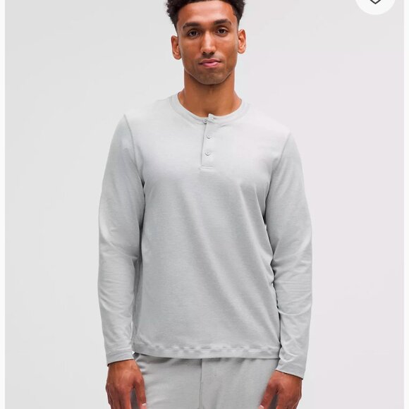 Lululemon NWT Soft Jersey Long-Sleeve Henley L - Picture 11 of 15
